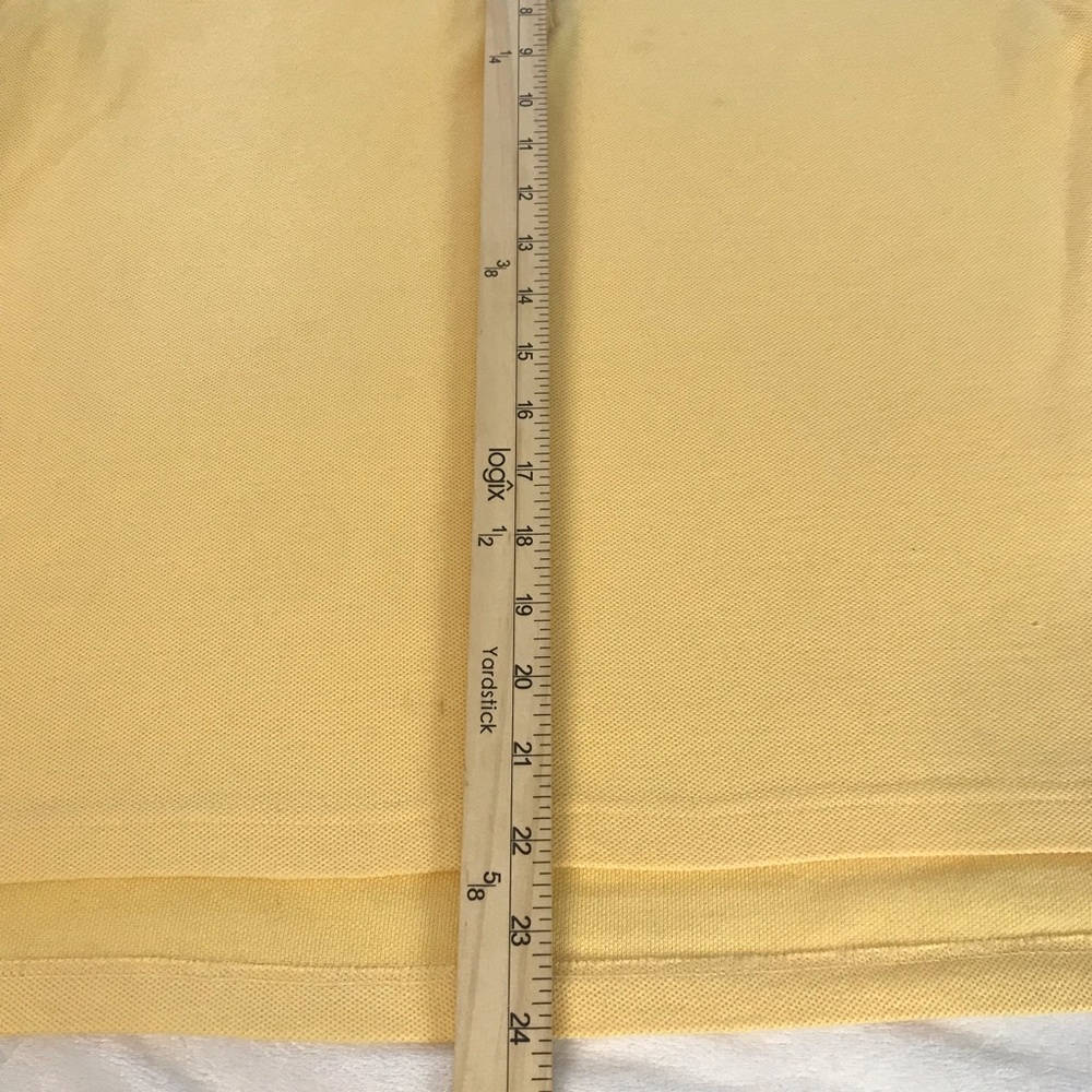Burberrys Polo Shirt ; Short Sleeve Women’s Size S Color Yellow Nova Check Neck - Picture 8 of 13